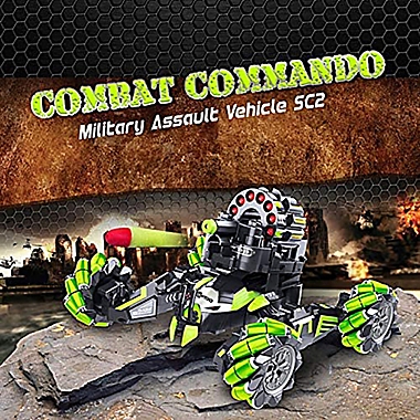 Contixo SC2 RC Combat Commando Military Assault Remote Control Car. View a larger version of this product image.