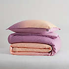 Alternate image 3 for UGG&reg; Devon Ombre 3-Piece Reversible Full/Queen Comforter Set in Sherbet
