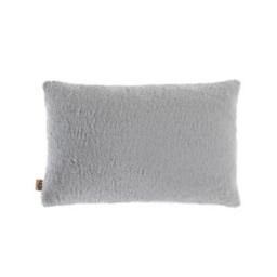 UGG® Teddie Faux Fur Oblong Throw Pillow in Seal Grey