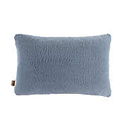 UGG&reg; Teddie Faux Fur Oblong Throw Pillow in Blue