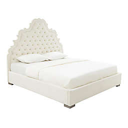 TOV Furniture™ Carolina Velvet Upholstered Bed Frame