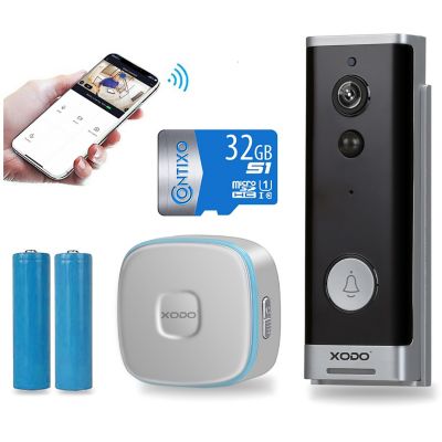 Ring Video Doorbell 4 in Satin Nickel | Bed Bath & Beyond