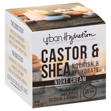 Urban Hydration 2 fl. oz. Nourish &amp; Rehydrate Castor &amp; Shea Night Cream. View a larger version of this product image.