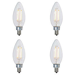 Bulbrite 4-Pack 4-Watt B11 Warm White LED Light Bulbs