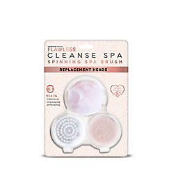 Finishing Touch Flawless™ Cleanse Spa 3-Piece Replacement Heads in Rose Gold