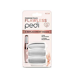 Finishing Touch Flawless™ Pedi 3-Piece Replacement Heads in Rose Gold