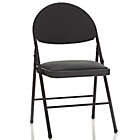 Alternate image 0 for Simply Essential&trade; Comfort Folding Chair in Black