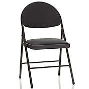 Simply Essential&trade; Comfort Folding Chair in Black