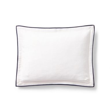 Lauren Ralph Lauren Carter Embroidered Oblong Throw Pillow in Navy | Bed  Bath & Beyond