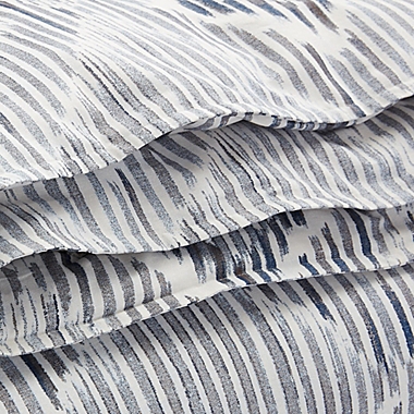 Lauren Ralph Lauren Austin Diamond 3-Piece Queen Comforter Set in Grey/Blue. View a larger version of this product image.