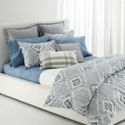 Alternate image 1 for Lauren Ralph Lauren Austin Diamond 3-Piece King Duvet Cover Set in Grey/Blue