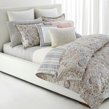 Lauren Ralph Lauren Estella 230-Thread-Count California King Sheet Set in  Cream/Multi | Bed Bath & Beyond
