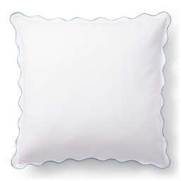 Lauren Ralph Lauren Eden Pique European Pillow Shams in White (Set of 2)
