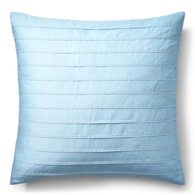 Lauren Ralph Lauren Eden Pleated Square Throw Pillow in Blue | Bed Bath &  Beyond