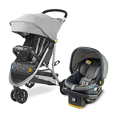 Century&reg; Stroll On&trade; 3-Wheel 2-in-1 Lightweight Travel System in Metro. View a larger version of this product image.