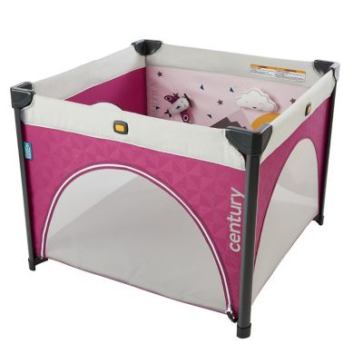 Century Play On 2-in-1 Playard and Activity Center, Berry, Unisex