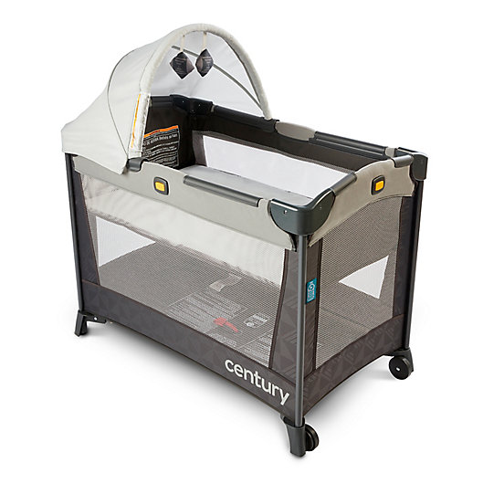 Alternate image 1 for Century® Travel On™ LX 2-in-1 Compact Playard with Bassinet in Metro