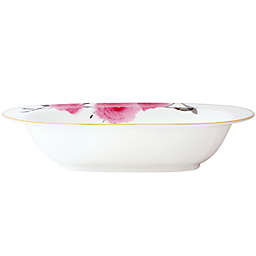 Noritake® Yae Oval Vegetable Bowl in White/Pink