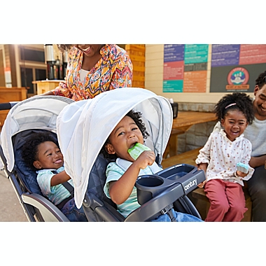 Century&reg; Stroll On&trade; Duo Lightweight Double Stroller in Metro. View a larger version of this product image.