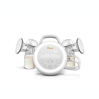 Crane Premier Cordless Electric Breast Pump in White. View a larger version of this product image.