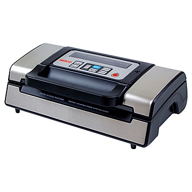 Nesco&reg; Deluxe Vacuum Sealer in Stainless Steel/Black. View a larger version of this product image.