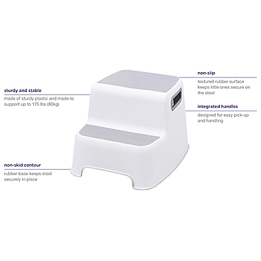 Ubbi&reg; 2-Step Stool. View a larger version of this product image.