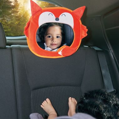 Diono&reg; Easy View&trade; Fox Baby Car Mirror. View a larger version of this product image.