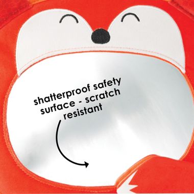 Diono&reg; Easy View&trade; Fox Baby Car Mirror. View a larger version of this product image.
