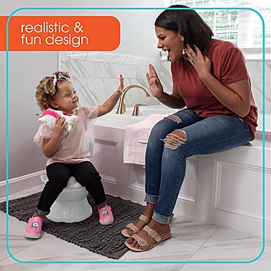 Summer&reg; My Size&reg; Potty Lights and Songs Transitions  Training Potty in White. View a larger version of this product image.