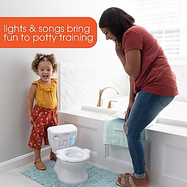 Summer&reg; My Size&reg; Potty Lights and Songs Transitions  Training Potty in White. View a larger version of this product image.