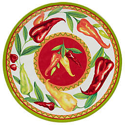 Certified International™ Red Hot Melamine Dinner Plates (Set of 6)