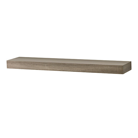 Alternate image 1 for Simply Essential™ 30-Inch Wood Shelf in Rustic Grey