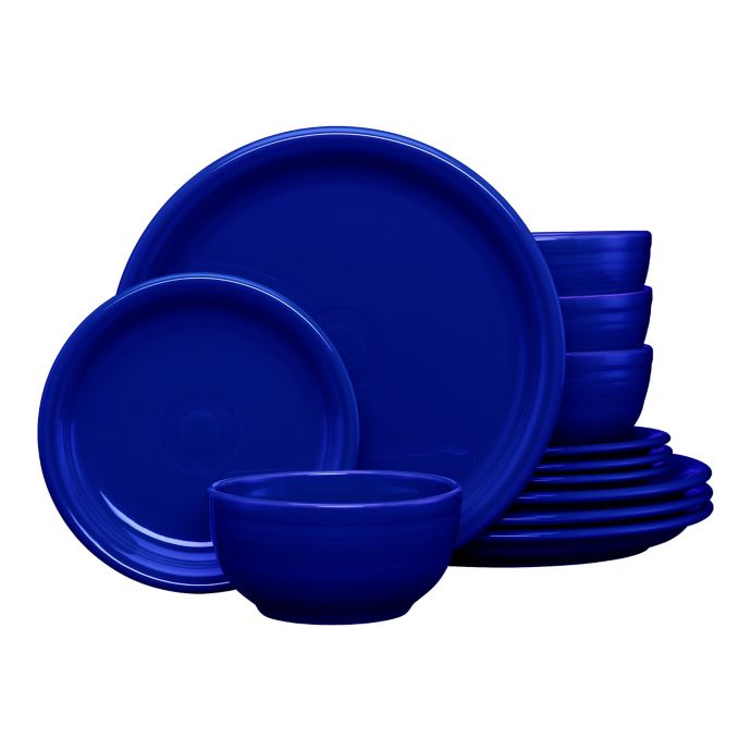 Fiesta® 12Piece Bistro Dinnerware Set in Twilight Bed Bath and Beyond Canada