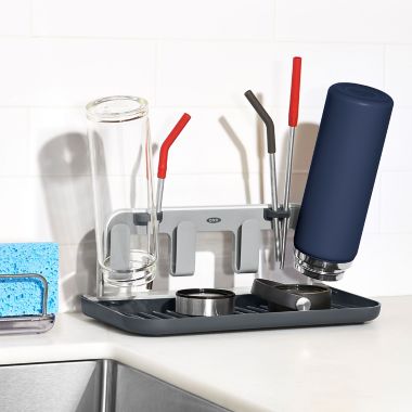 OXO Good Grips&reg; Water Bottle Drying Rack. View a larger version of this product image.