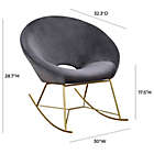 Alternate image 2 for Tov Furniture&trade; Velvet Upholstered Chair