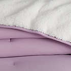 Alternate image 6 for UGG&reg; Devon Sherpa 2-Piece Twin/Twin XL Reversible Comforter Set in Verbena