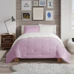 UGG® Devon Sherpa 2-Piece Twin/Twin XL Reversible Comforter Set in Verbena