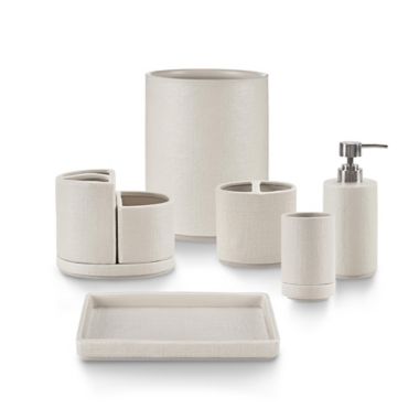 Bee &amp; Willow&trade; Grafton Toothbrush Holder in Linen. View a larger version of this product image.