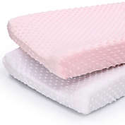 The Peanutshell&trade; 2-Pack Minky Dot Changing Pad Covers