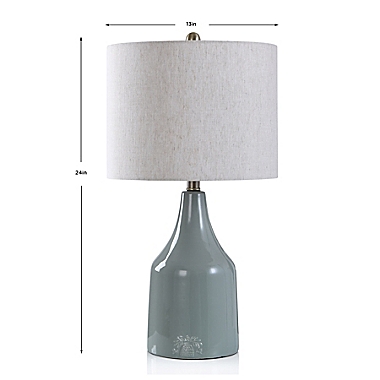 Bee &amp; Willow&trade; 24-Inch Logo Ceramic Table Lamp in Sage. View a larger version of this product image.