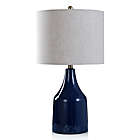 Alternate image 0 for Bee &amp; Willow&trade; 24-Inch Logo Ceramic Table Lamp in Navy