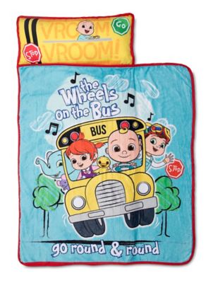 Cocomelon Wheels On The Bus Toddler Nap Mat