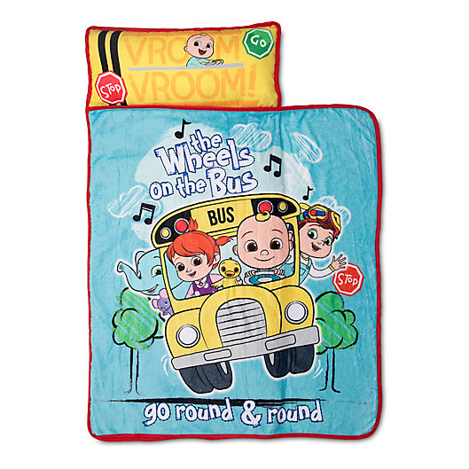 Alternate image 1 for Cocomelon Wheels On The Bus Toddler Nap Mat