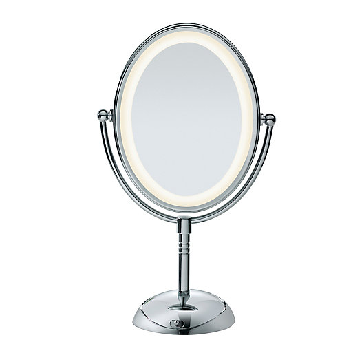 Conair Reflections Oval Led Lighted, Conair Reflections Double Sided Lighted Vanity Makeup Mirror
