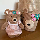 Alternate image 1 for Levtex Baby&reg; Malia Bear Plush Toy in Brown/Pink
