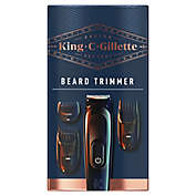 King C. Gillette Cordless Men&#39;s Beard Trimmer Shave Set