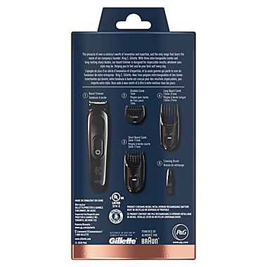 King C. Gillette Cordless Men&#39;s Beard Trimmer Shave Set. View a larger version of this product image.