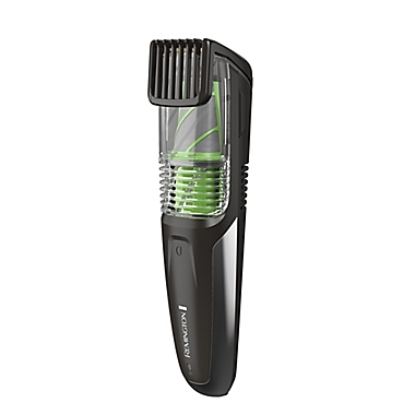 Remington Vacuum Beard &amp; Stubble Trimmer 6000 in Black/Green. View a larger version of this product image.