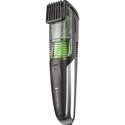 Remington Vacuum Beard & Stubble Trimmer 6000 In Black/green