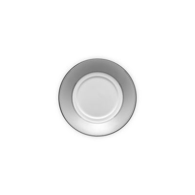 Noritake&reg; Eternal Palace Saucers in White/Platinum (Set of 4)